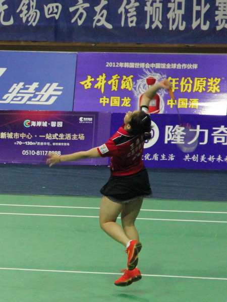 冠军的风采